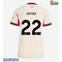 Liverpool Hugo Ekitike #22 Bortedrakt Dame 2025-26 Kortermet